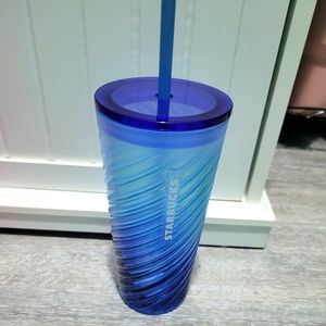 Glass Starbucks cup